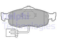 Set placute frana,frana disc punte fata (LP781 DELPHI) FORD,NISSAN