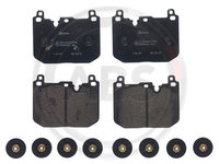 Set placute frana,frana disc punte fata (P06097 ABS) MINI