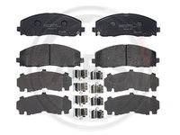 Set placute frana,frana disc punte fata (P11035 ABS) CHRYSLER,DODGE,FIAT,JEEP,LANCIA,VW