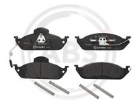 Set placute frana,frana disc punte fata (P50039 ABS) MERCEDES-BENZ