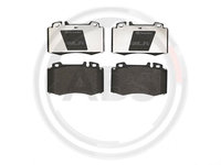 Set placute frana,frana disc punte fata (P50041 ABS) MERCEDES-BENZ