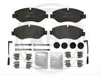 Set placute frana,frana disc punte fata (P50085 ABS) MERCEDES-BENZ,MERCEDES-BENZ (FJDA),VW