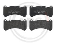 Set placute frana,frana disc punte fata (P50092 ABS) MASERATI,MERCEDES-BENZ