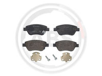 Set placute frana,frana disc punte fata (P59081 ABS) OPEL,VAUXHALL