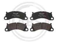 Set placute frana,frana disc punte fata (P65025 ABS) PORSCHE