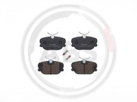 Set placute frana,frana disc punte fata (P71004 ABS) SAAB