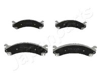 Set placute frana,frana disc punte fata (PA009AF JAPANPARTS) HUMMER