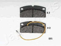 Set placute frana,frana disc punte fata (PA021AF JAPANPARTS) AIXAM,LIGIER,PIAGGIO