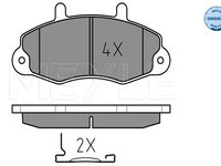 Set placute frana,frana disc punte fata (0252147018 MEYLE) FORD