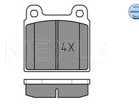 Set placute frana,frana disc punte fata (0252001118 MEYLE) VW