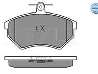 Set placute frana,frana disc punte fata (0252016816 MEYLE) SEAT,VW