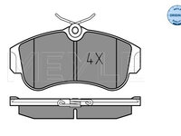 Set placute frana,frana disc punte fata (0252154617 MEYLE) NISSAN