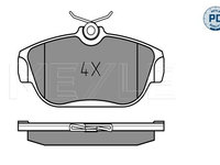 Set placute frana,frana disc punte fata (0252016418PD MEYLE) VOLVO