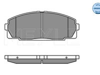 Set placute frana,frana disc punte fata (0252146815 MEYLE) TOYOTA