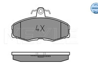 Set placute frana,frana disc punte fata (0252086117 MEYLE) FORD,SKODA,VW