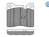 Set placute frana,frana disc punte fata (0252043715 MEYLE) BMW