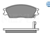 Set placute frana,frana disc punte fata (0252101214W MEYLE) HYUNDAI