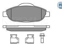 Set placute frana,frana disc punte fata (0252466017PD MEYLE) PEUGEOT