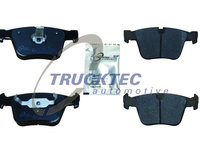 Set placute frana,frana disc puntea spate (0235430 TRUCKTEC) MERCEDES-BENZ