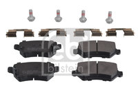 Set placute frana,frana disc puntea spate (16512 FEBI BILSTEIN) KIA,OPEL,VAUXHALL