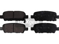 Set placute frana,frana disc puntea spate (192061 MAXGEAR) INFINITI,KIA,NISSAN,RENAULT,SUZUKI