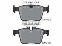 Set placute frana,frana disc puntea spate (2214101 TEXTAR) JAGUAR,JAGUAR (CHERY),LAND ROVER,LAND ROVER (CHERY),POLESTAR,VOLVO,VOLVO ASIA