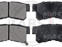 Set placute frana,frana disc puntea spate (37252 ABS) HYUNDAI