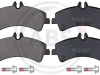 Set placute frana,frana disc puntea spate (37554 ABS) MERCEDES-BENZ,VW