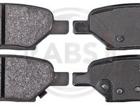 Set placute frana,frana disc puntea spate (38438 ABS) CHEVROLET