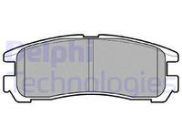 Set placute frana,frana disc puntea spate (LP0955 DELPHI) CHRYSLER,DODGE,HYUNDAI,MITSUBISHI,MITSUBISHI (SOUEAST)