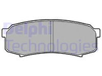 Set placute frana,frana disc puntea spate (LP0963 DELPHI) BAW,LANDWIND (JMC),LEXUS,MITSUBISHI,TOYOTA,TOYOTA (FAW)