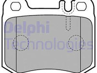 Set placute frana,frana disc puntea spate (LP1705 DELPHI) MASERATI,MERCEDES-BENZ