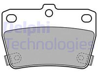 Set placute frana,frana disc puntea spate (LP1942 DELPHI) CHERY,DR,TOYOTA