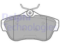 Set placute frana,frana disc puntea spate (LP2071 DELPHI) Citroen,FIAT,PEUGEOT,TOYOTA