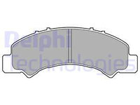 Set placute frana,frana disc puntea spate (LP2770 DELPHI) ISUZU