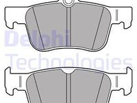 Set placute frana,frana disc puntea spate (LP3391 DELPHI) CHANGAN,HONDA,HONDA (DONGFENG),HONDA (GAC)