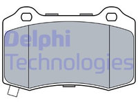 Set placute frana,frana disc puntea spate (LP3547 DELPHI) JEEP