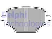 Set placute frana,frana disc puntea spate (LP3580 DELPHI) Citroen,OPEL,PEUGEOT,TOYOTA,VAUXHALL