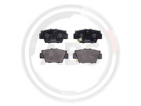 Set placute frana,frana disc puntea spate (P28040 ABS) ACURA,HONDA