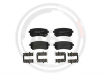 Set placute frana,frana disc puntea spate (P30051 ABS) HYUNDAI,HYUNDAI (BEIJING),KIA,KIA (DYK)