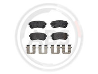 Set placute frana,frana disc puntea spate (P30068 ABS) HYUNDAI,KIA