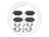 Set placute frana,frana disc puntea spate (P44017 ABS) LAND ROVER,VOLVO,VOLVO (CHANGAN)