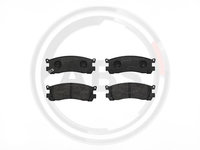 Set placute frana,frana disc puntea spate (P49025 ABS) EUNOS,MAZDA