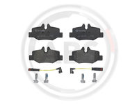 Set placute frana,frana disc puntea spate (P50051 ABS) MERCEDES-BENZ,MERCEDES-BENZ (FJDA)