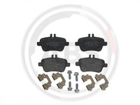 Set placute frana,frana disc puntea spate (P50091 ABS) MERCEDES-BENZ,MERCEDES-BENZ (BBDC)