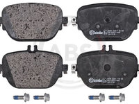 Set placute frana,frana disc puntea spate (P50138 ABS) MERCEDES-BENZ,MERCEDES-BENZ (BBDC)