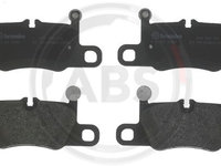 Set placute frana,frana disc puntea spate (P65031 ABS) PORSCHE