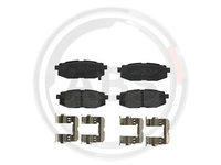 Set placute frana,frana disc puntea spate (P78018 ABS) SUBARU,TOYOTA