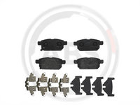 Set placute frana,frana disc puntea spate (P79029 ABS) SUZUKI,SUZUKI (CHANGAN)