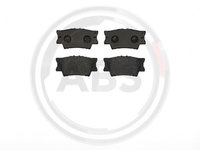 Set placute frana,frana disc puntea spate (P83089 ABS) DAIHATSU,LEXUS,TOYOTA,TOYOTA (FAW),TOYOTA (GAC)